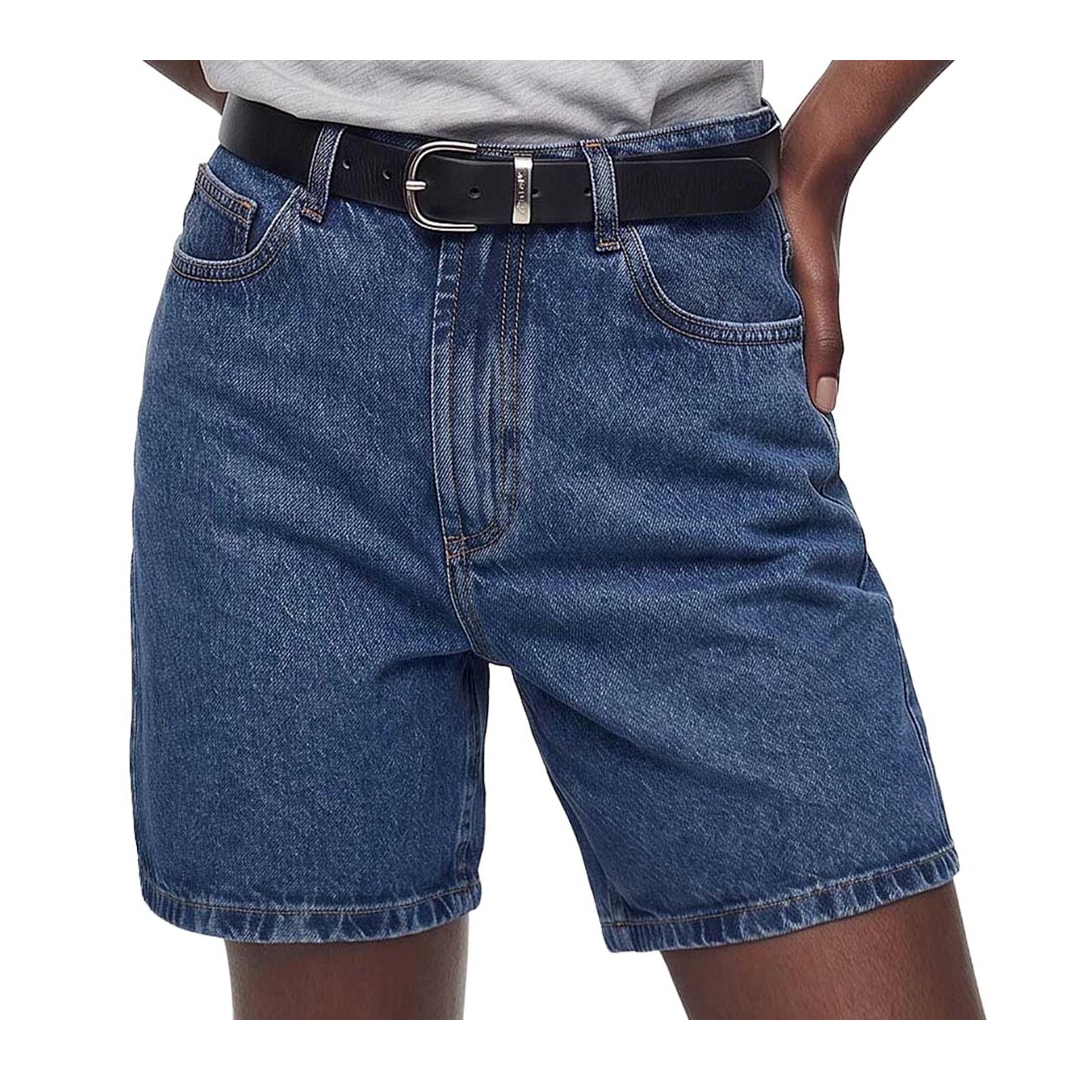 Bermuda Hering Feminina Jeans Mom HCH0