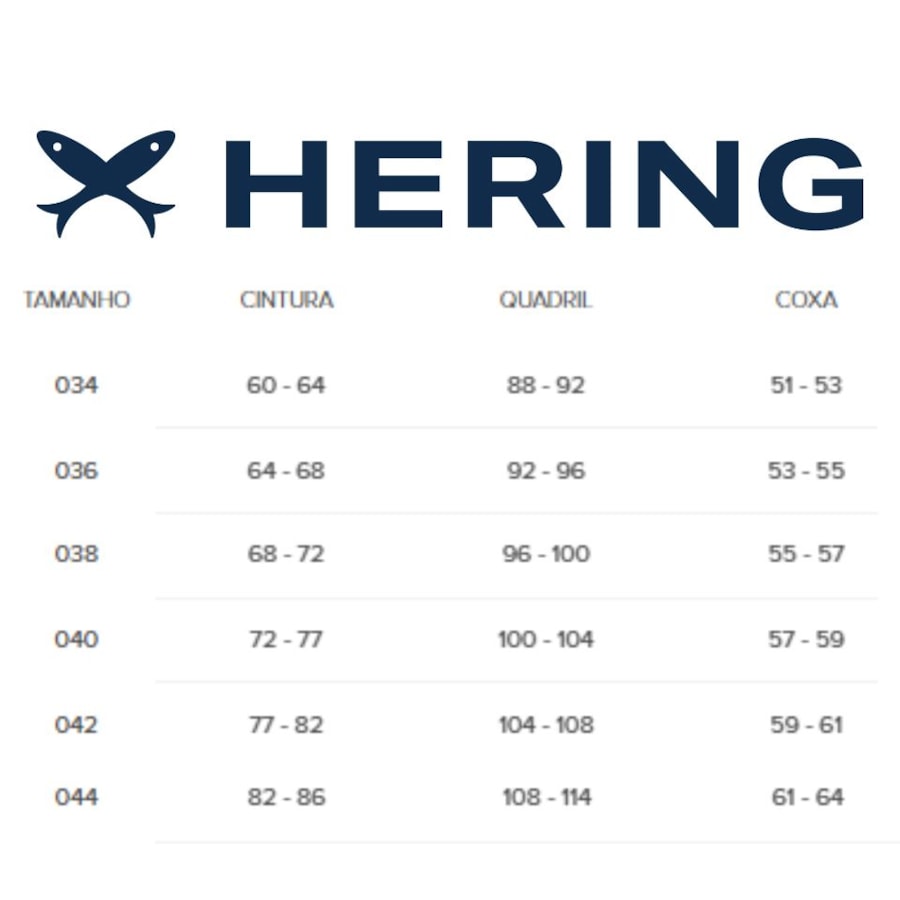 Bermuda Hering Feminina Social Hcgd Preta