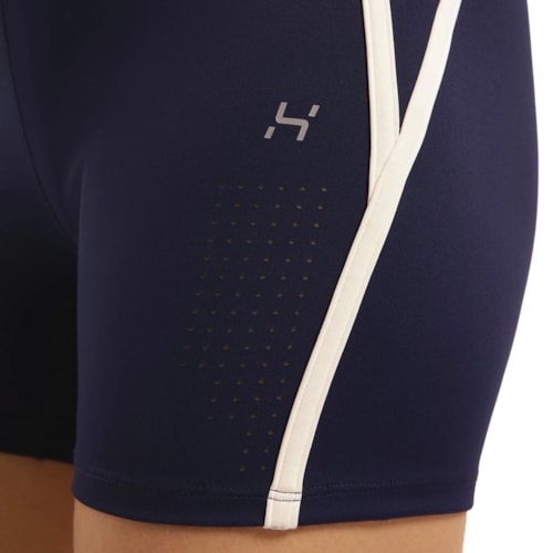 Detalhe - Bermuda Hering Fitness Sceb Azul Marinho