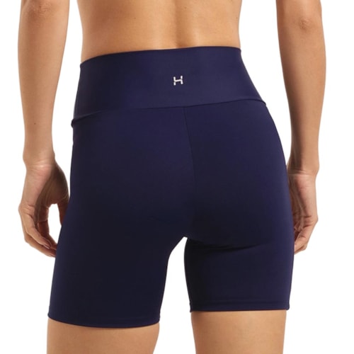Detalhe - Bermuda Hering Fitness Sng7 Azul Marinho