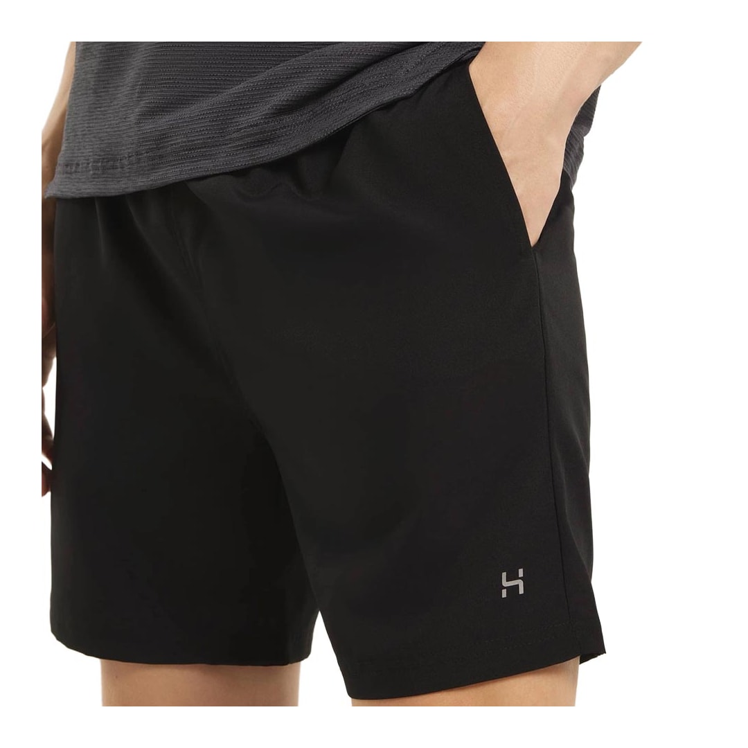 Bermuda Hering Masculina Elástico Tactel Sc47 Preta Bermuda Hering Masculina Elástico Tactel Sc47 Preta