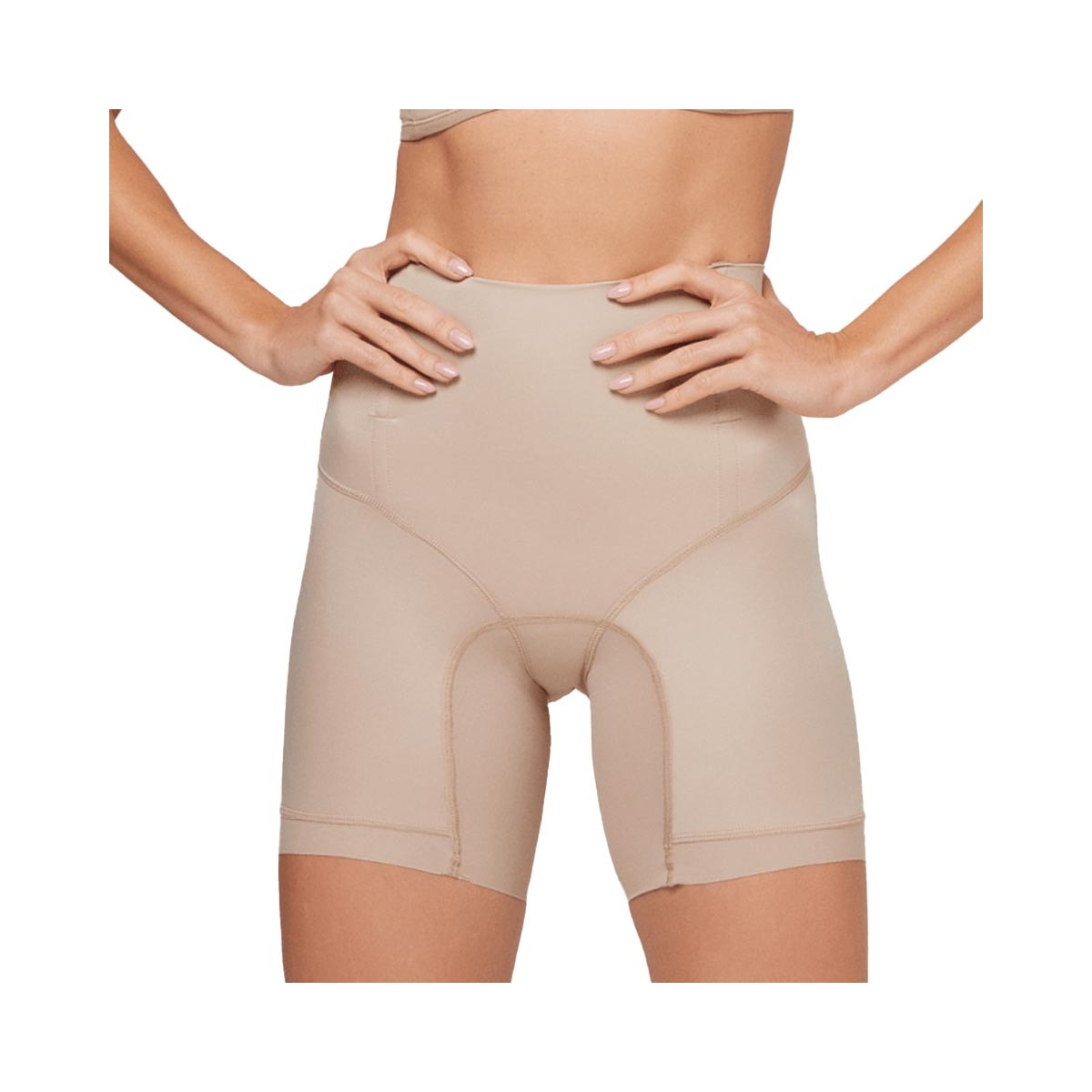 Bermuda Liebe Média Compressão 402102 Chocolate