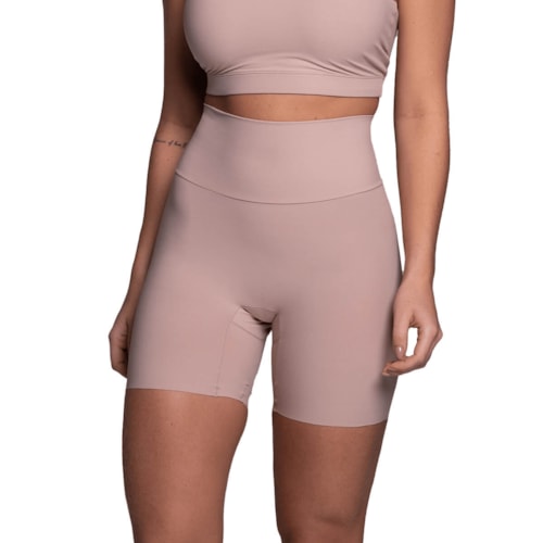 Detalhe - Bermuda Liebe Modeladora 302000 Chocolate