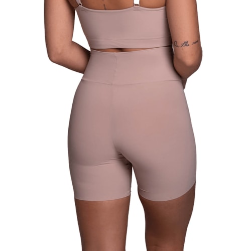 Detalhe - Bermuda Liebe Modeladora 302000 Chocolate