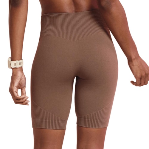 Detalhe - Bermuda Lupo Max Feminina 71311 Castanho