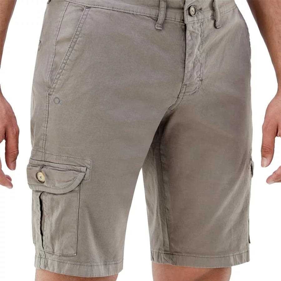 Bermuda Ogochi Masculina Color 349305  Caqui