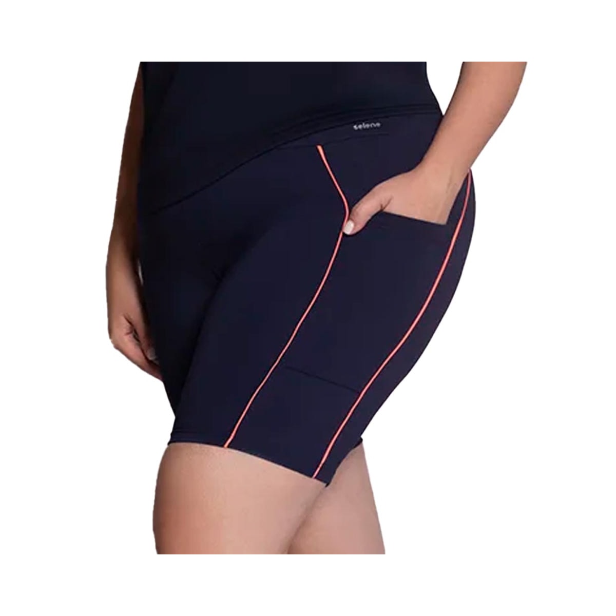 Bermuda Selene Fitness 24992 Marinho Bermuda Selene Fitness 24992 Marinho