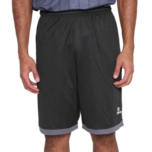 Bermuda Topper Basket Geometric Masculina 4323078 Preto