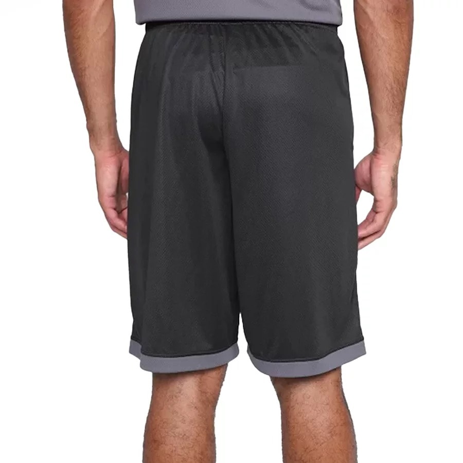 Bermuda Topper Basket Geometric Masculina 4323078 Preto Bermuda Topper Basket Geometric Masculina 4323078 Preto