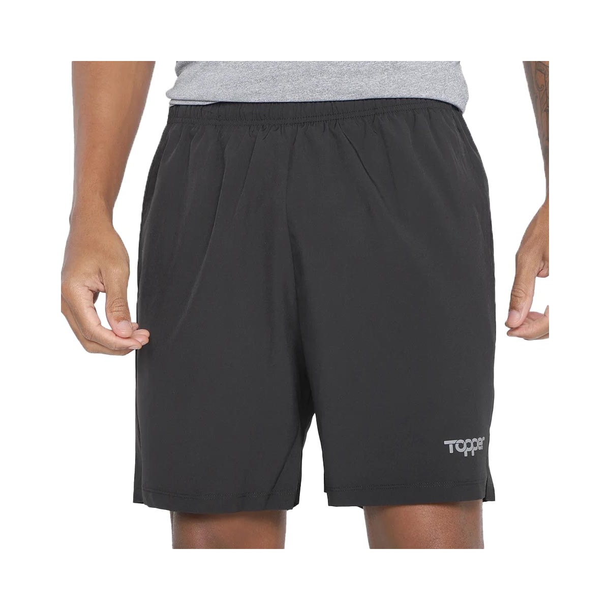 Bermuda Topper Masculina Treino Brief Ii 4323034 Preto Bermuda Topper Masculina Treino Brief Ii 4323034 Preto