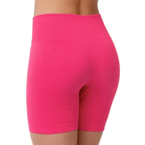 Detalhe - Bermuda Zee Rucci Fitness Zr0701-017 C548 Pink