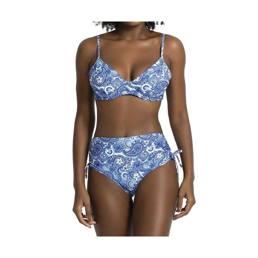 Biquíni Marcyn Com Aro 629.7222 Azul/Branco Biquíni Marcyn Com Aro 629.7222 Azul/Branco