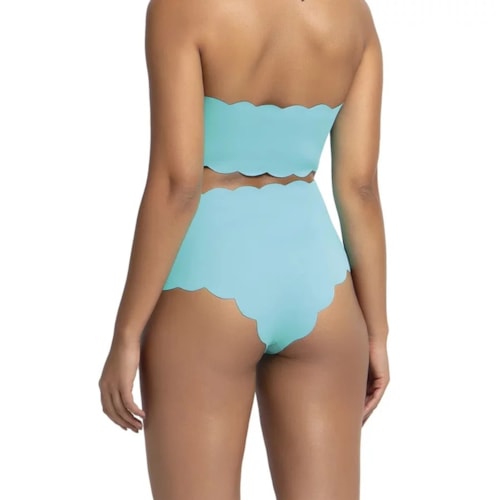 Detalhe - Biquíni Marcyn Top e Calça Hot Pant 629.7215 Verde