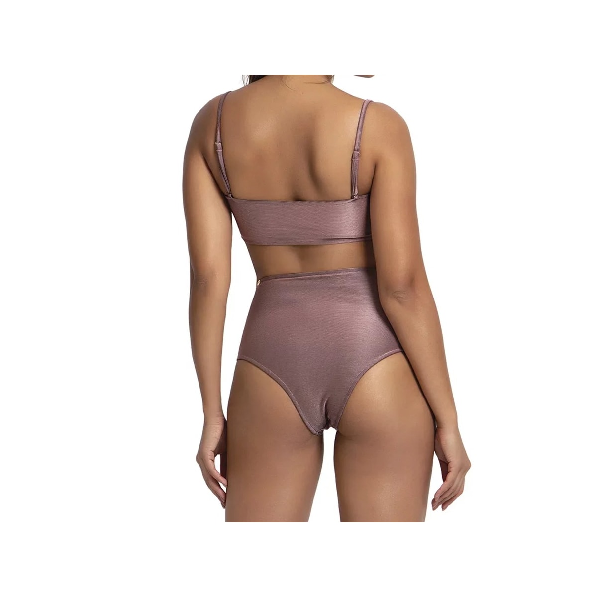 Biquíni Marcyn Top Faixa Hot Pant 629.7237 Bronze Biquíni Marcyn Top Faixa Hot Pant 629.7237 Bronze