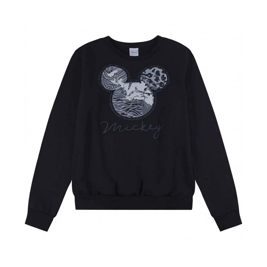 Blusa Cativa De Moletom D10338 Preto