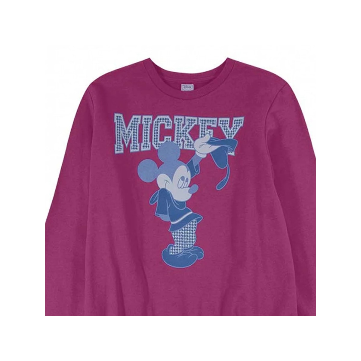 Blusa Disney Licenciados Moletom D10343 Pink