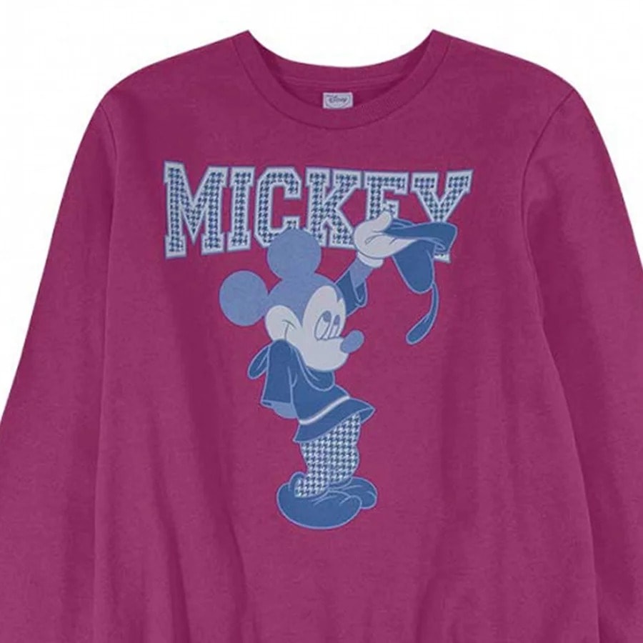 Blusa Disney Licenciados Moletom D10343 Pink