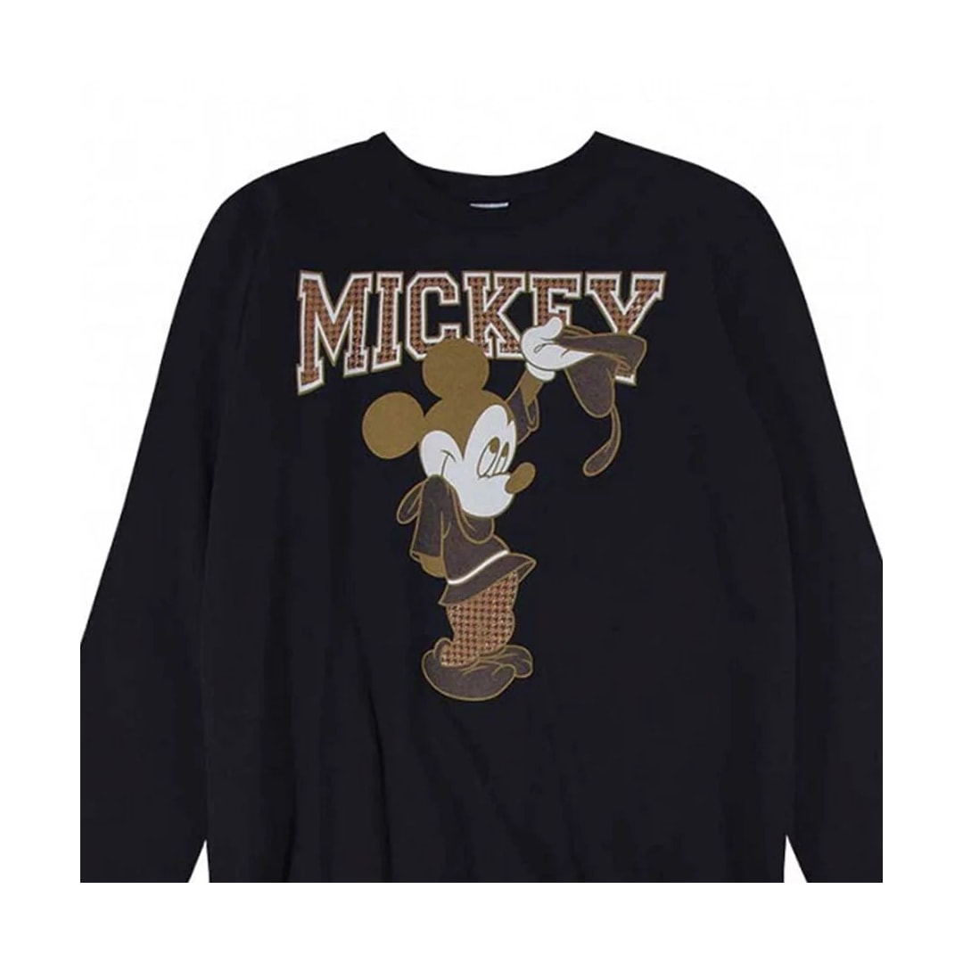 Blusa Disney Licenciados Moletom D10343 Preto Blusa Disney Licenciados Moletom D10343 Preto