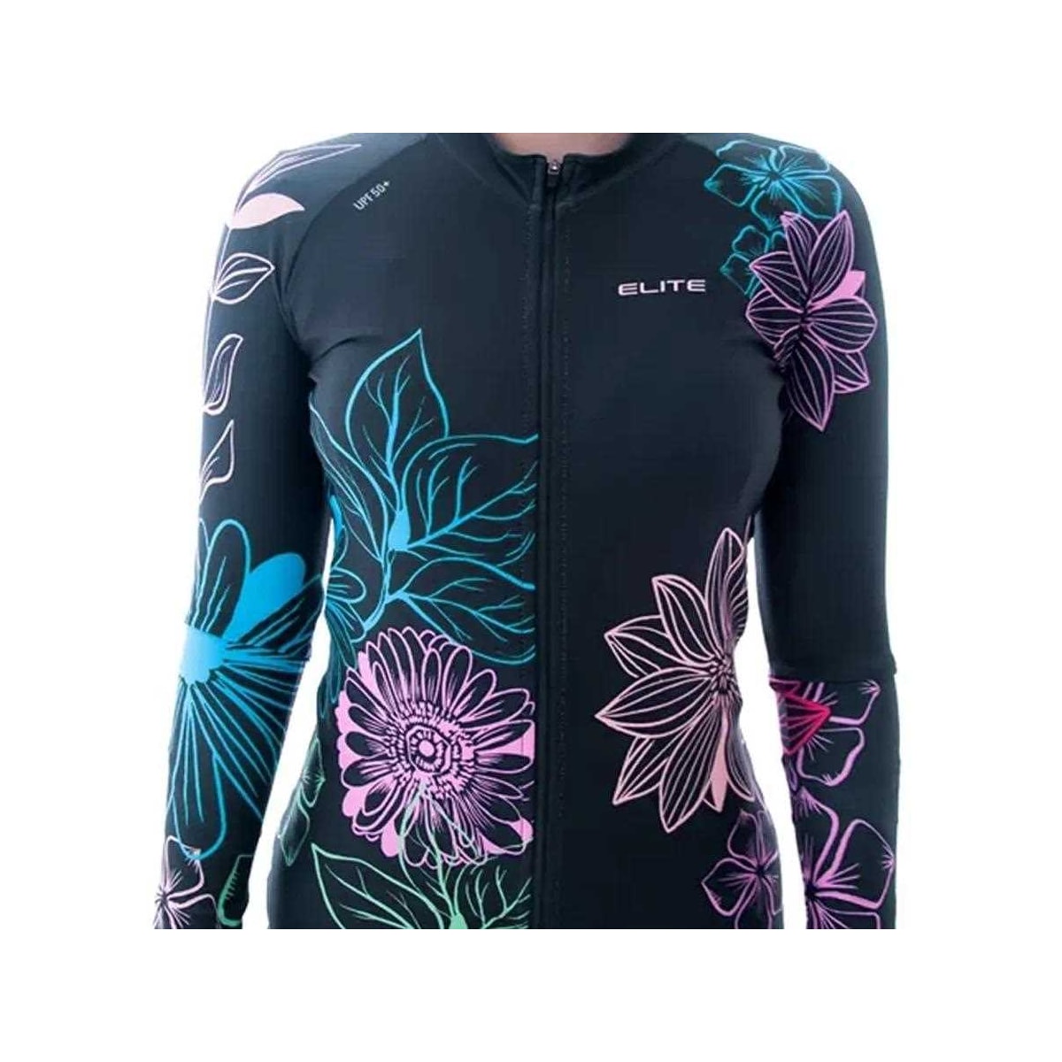 Blusa Elite De Ciclismo Meia Manga 135178 Preto