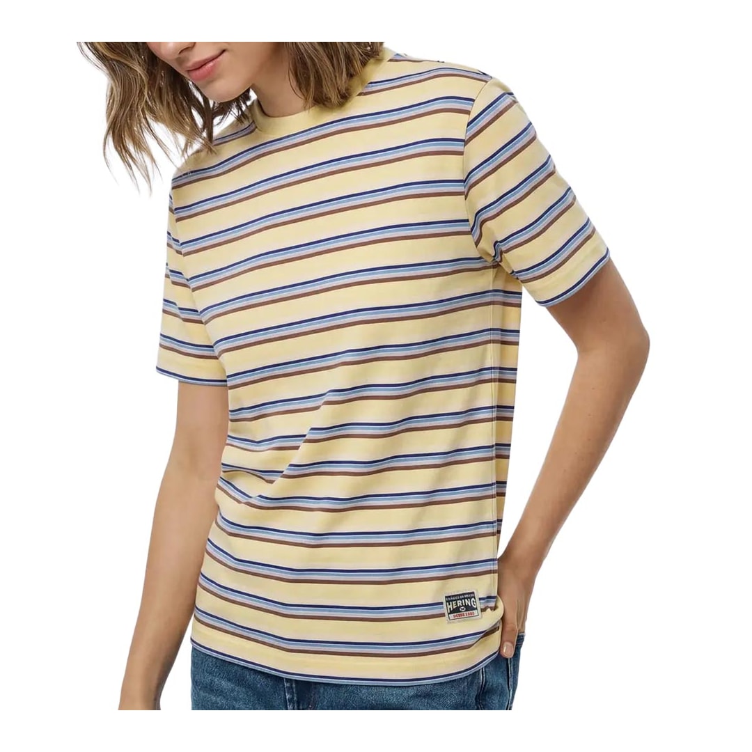 Blusa Hering Box Listrada 4H7c Amarelo Listrado Blusa Hering Box Listrada 4H7c Amarelo Listrado