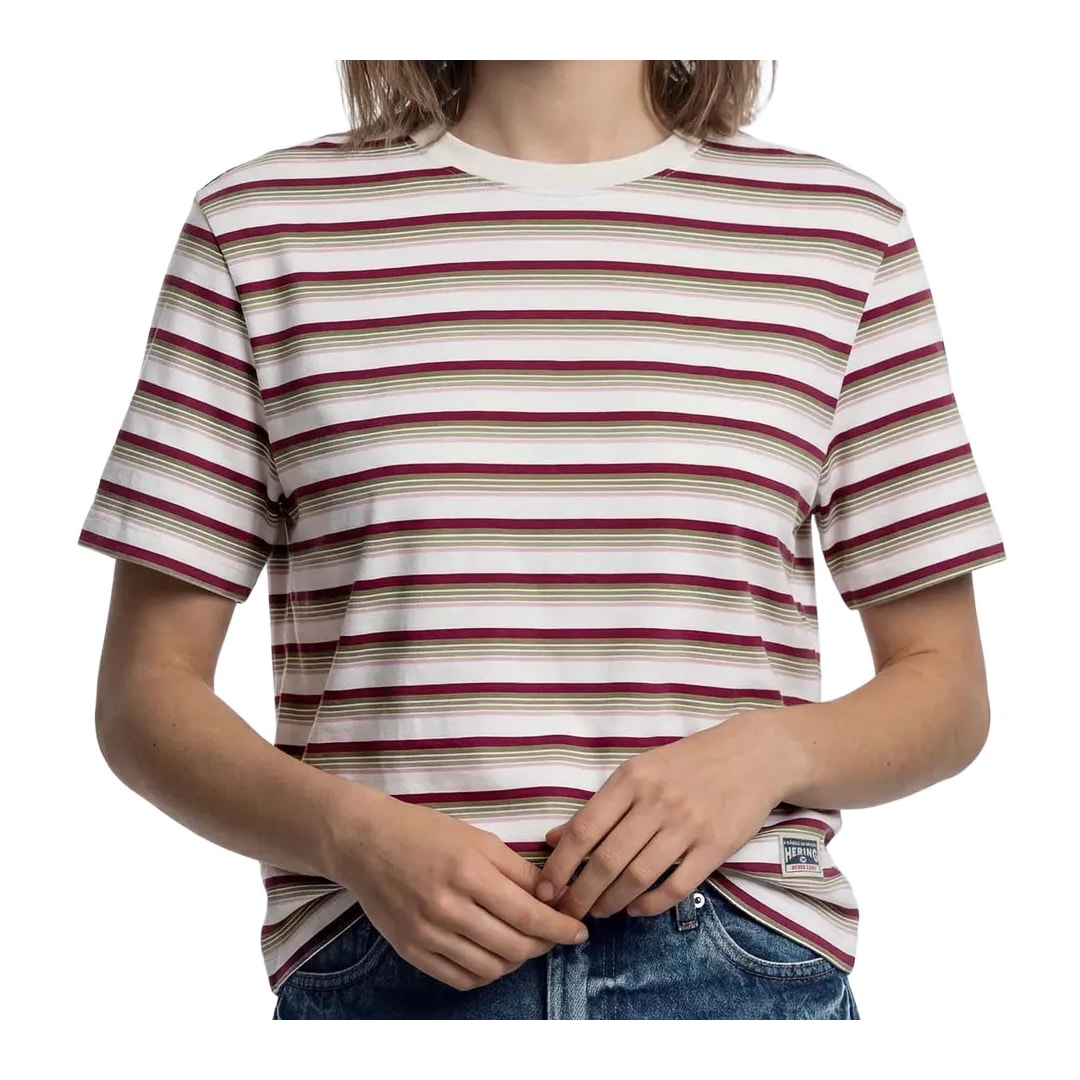Blusa Hering Box Listrada 4H7C Branco