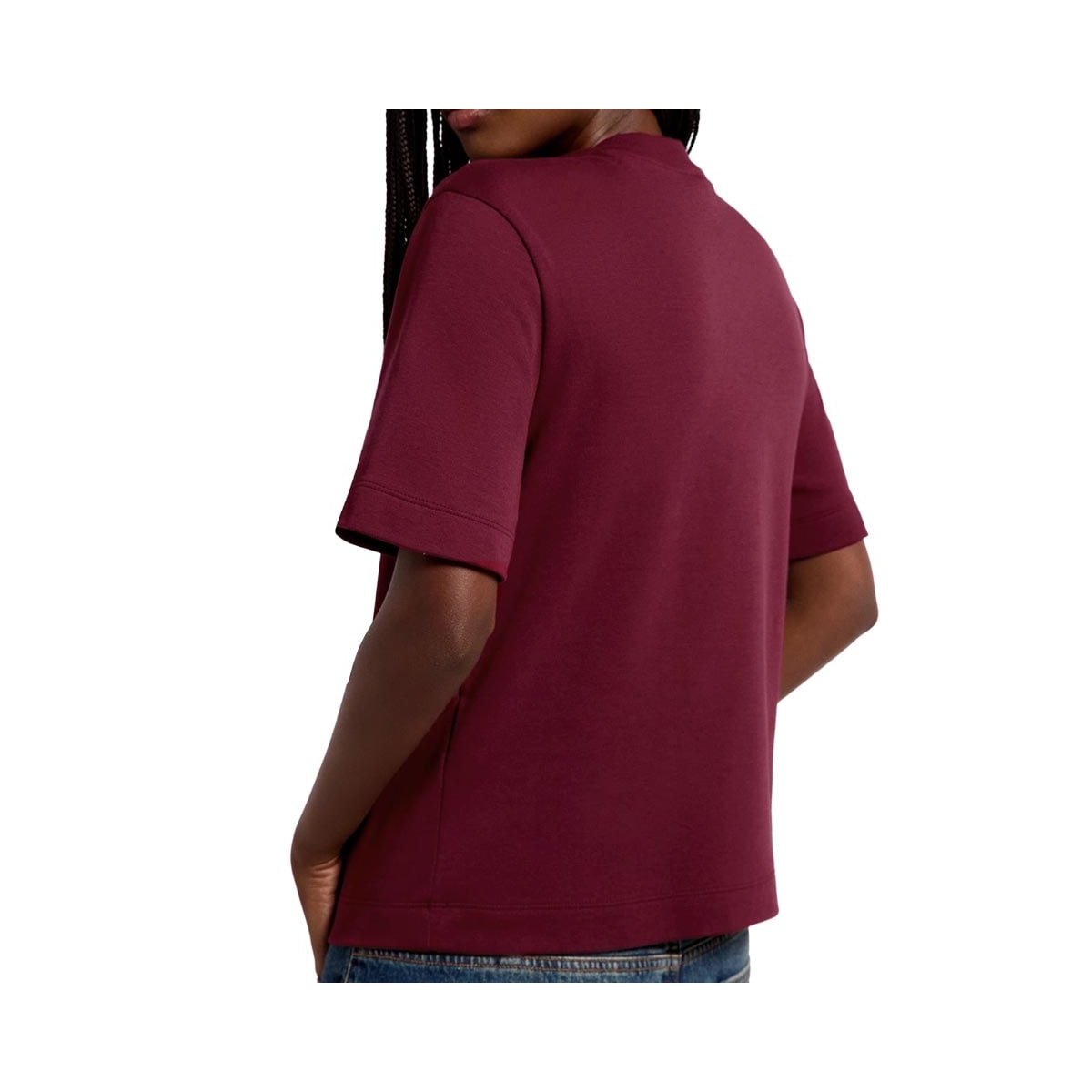 Blusa Hering De Malha Meia Manga 4H2V Marsala