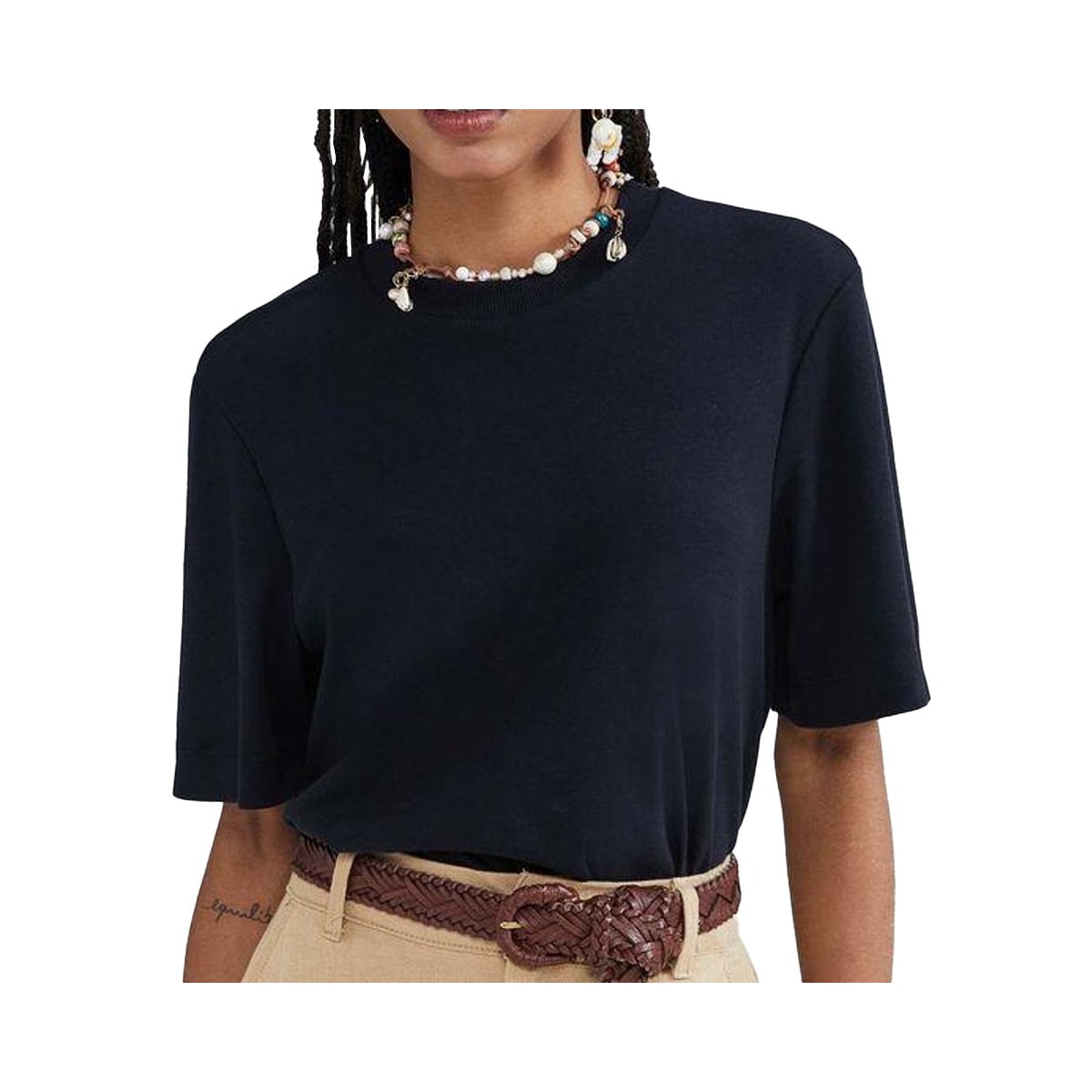 Blusa Hering De Malha Meia Manga 4H2v Preto Blusa Hering De Malha Meia Manga 4H2v Preto