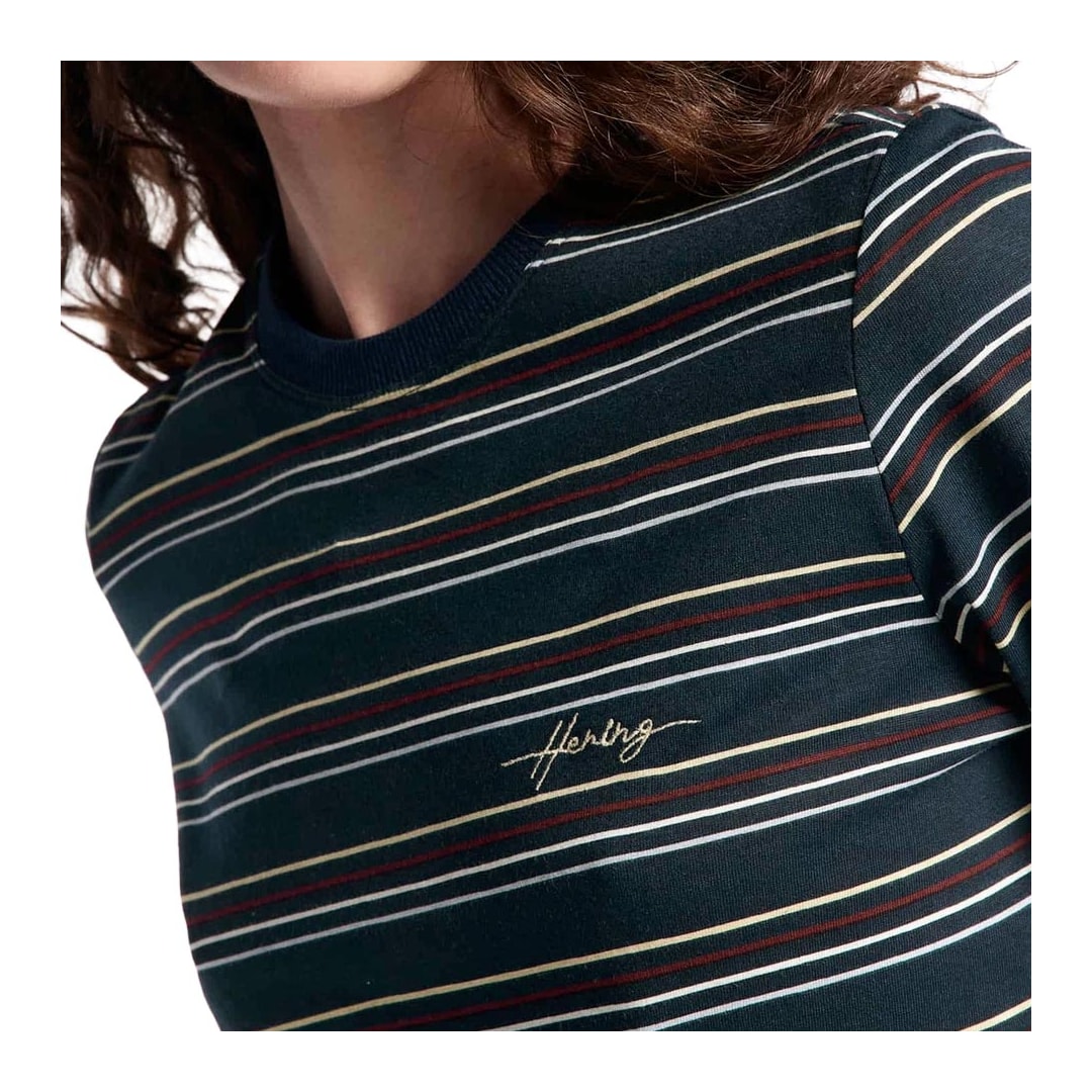 Blusa Hering De Malha Meia Manga 4H5H Azul Marinho Blusa Hering De Malha Meia Manga 4H5H Azul Marinho