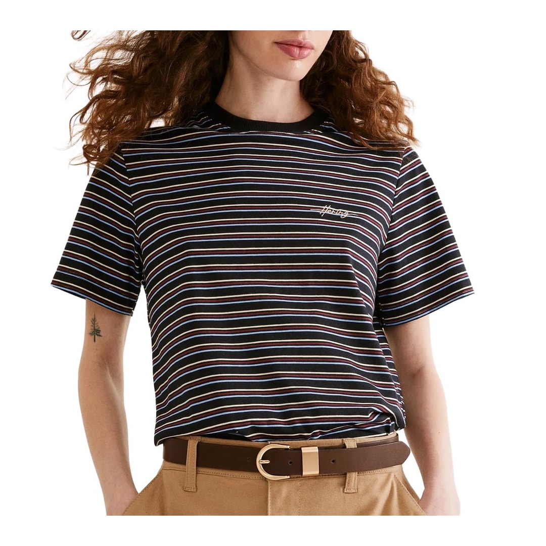 Blusa Hering De Malha Meia Manga 4H5h Listra Marinho Blusa Hering De Malha Meia Manga 4H5h Listra Marinho