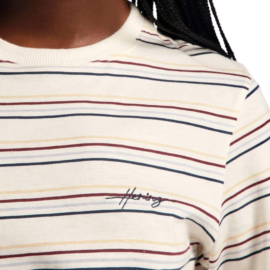 Blusa Hering De Malha Meia Manga 4H5h Listrada Blusa Hering De Malha Meia Manga 4H5h Listrada