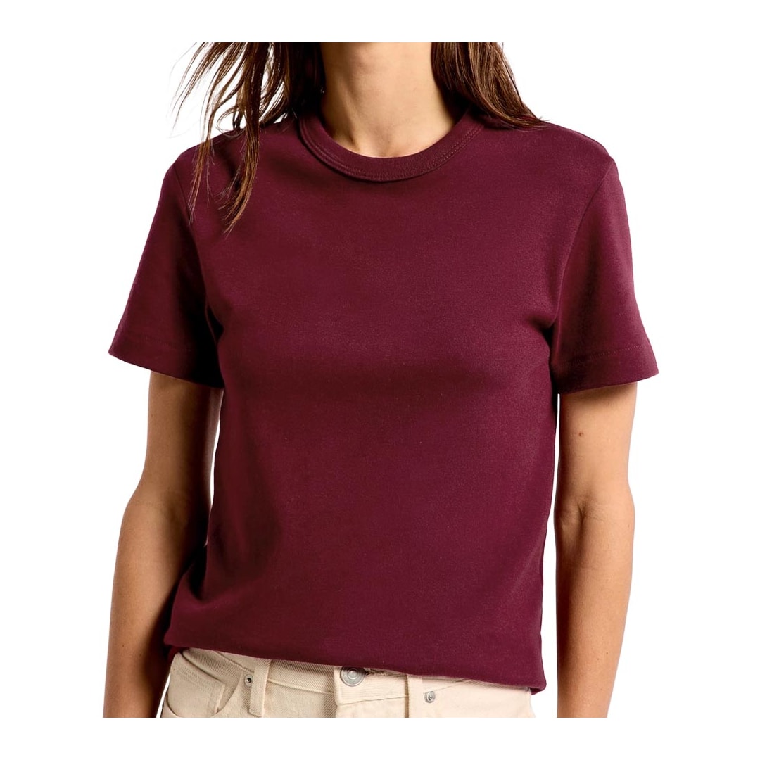 Blusa Hering De Malha Meia Manga 4H7A Marsala Blusa Hering De Malha Meia Manga 4H7A Marsala