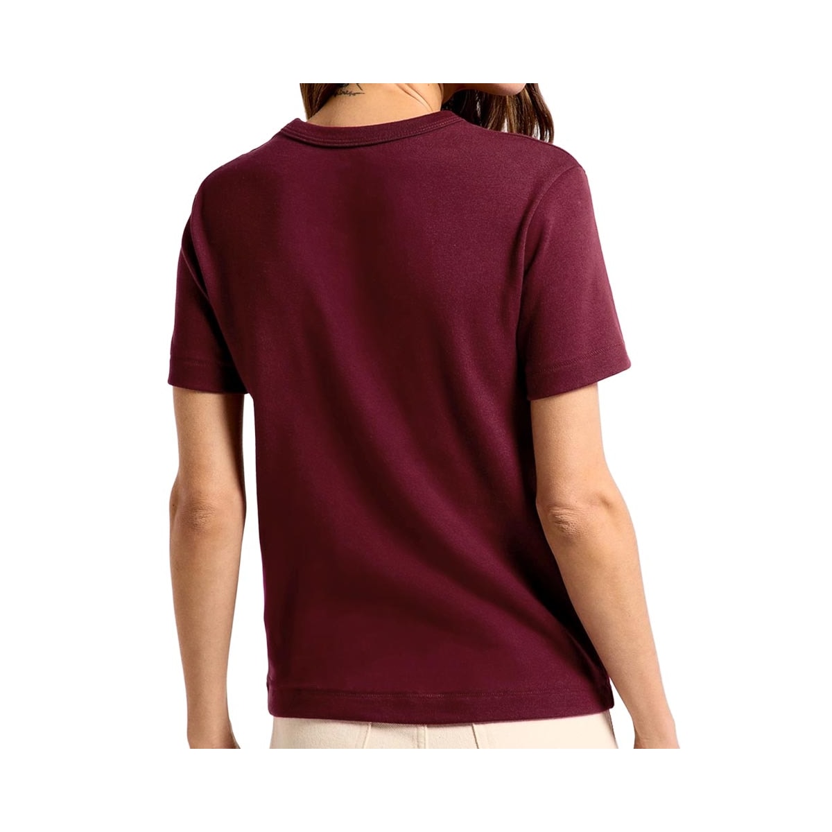 Blusa Hering De Malha Meia Manga 4H7A Marsala Blusa Hering De Malha Meia Manga 4H7A Marsala