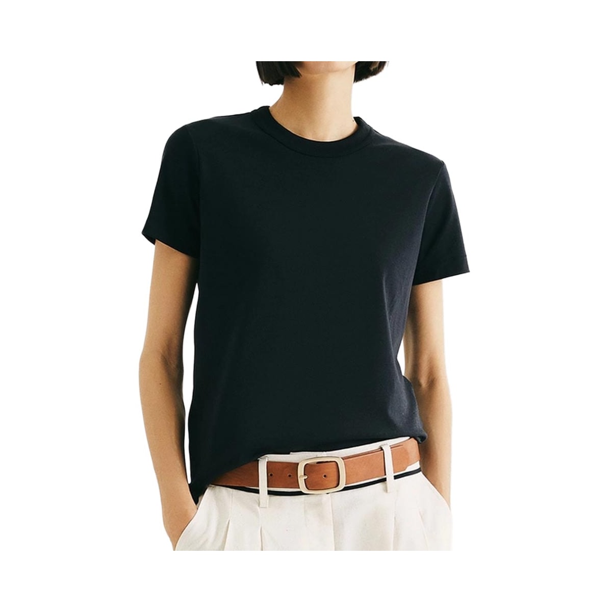 Blusa Hering De Malha Meia Manga 4H7a Preta Blusa Hering De Malha Meia Manga 4H7a Preta