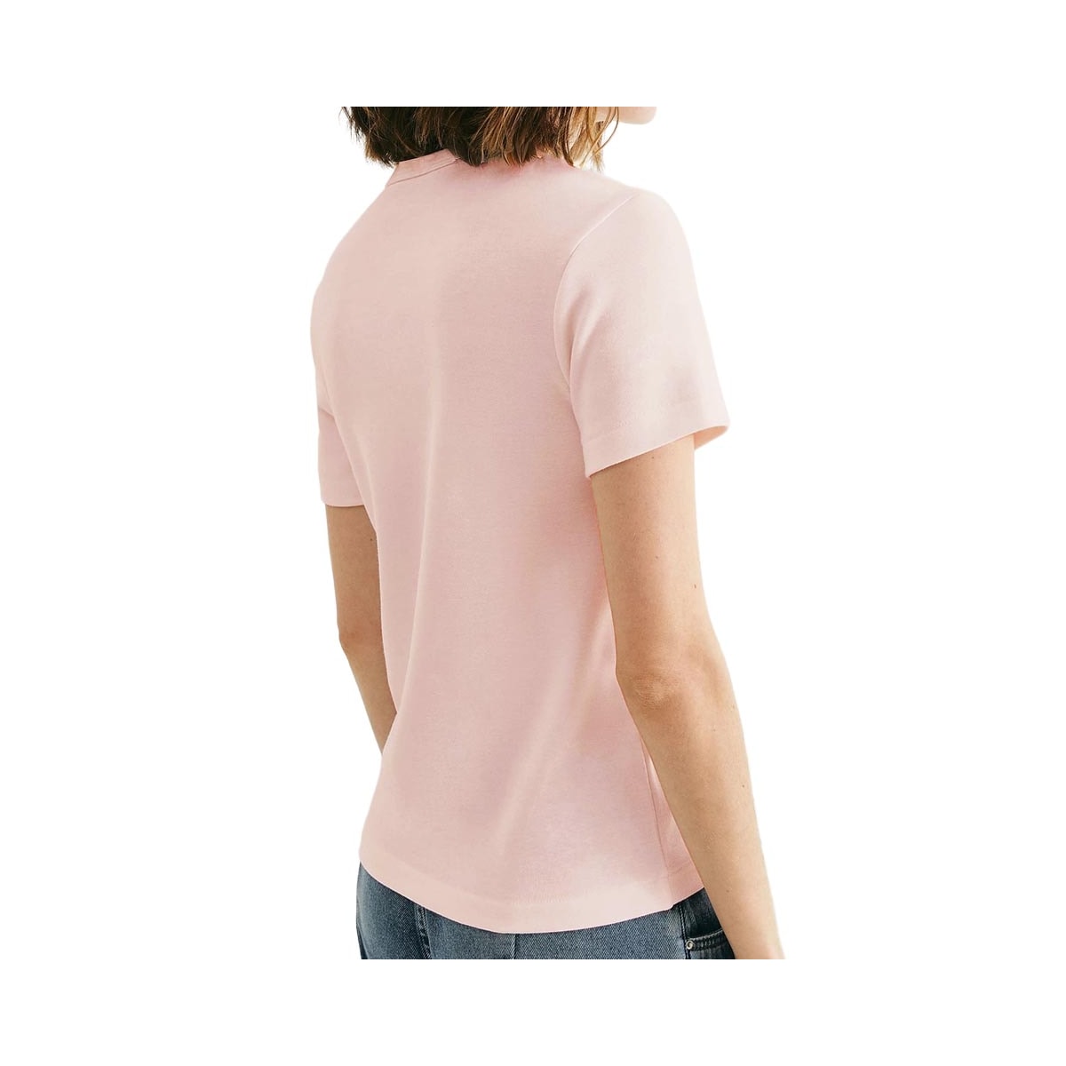 Blusa Hering De Malha Meia Manga 4H7a Rosa