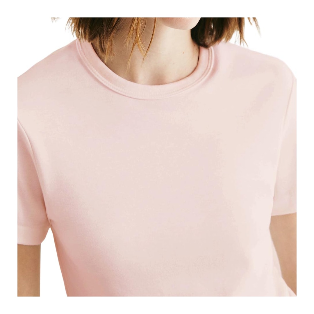 Blusa Hering De Malha Meia Manga 4H7a Rosa