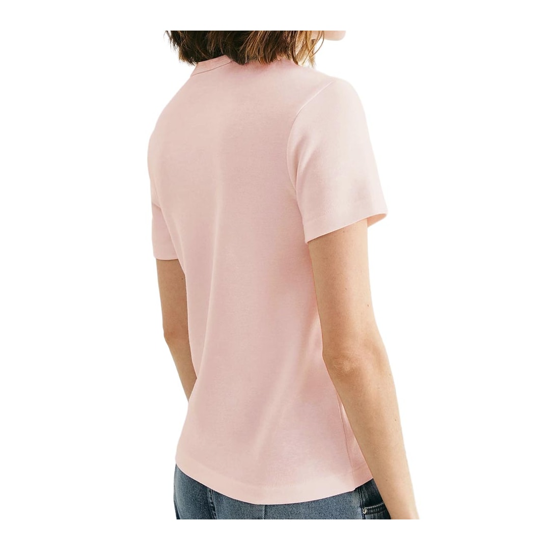 Blusa Hering De Malha Meia Manga 4H7a Rosa