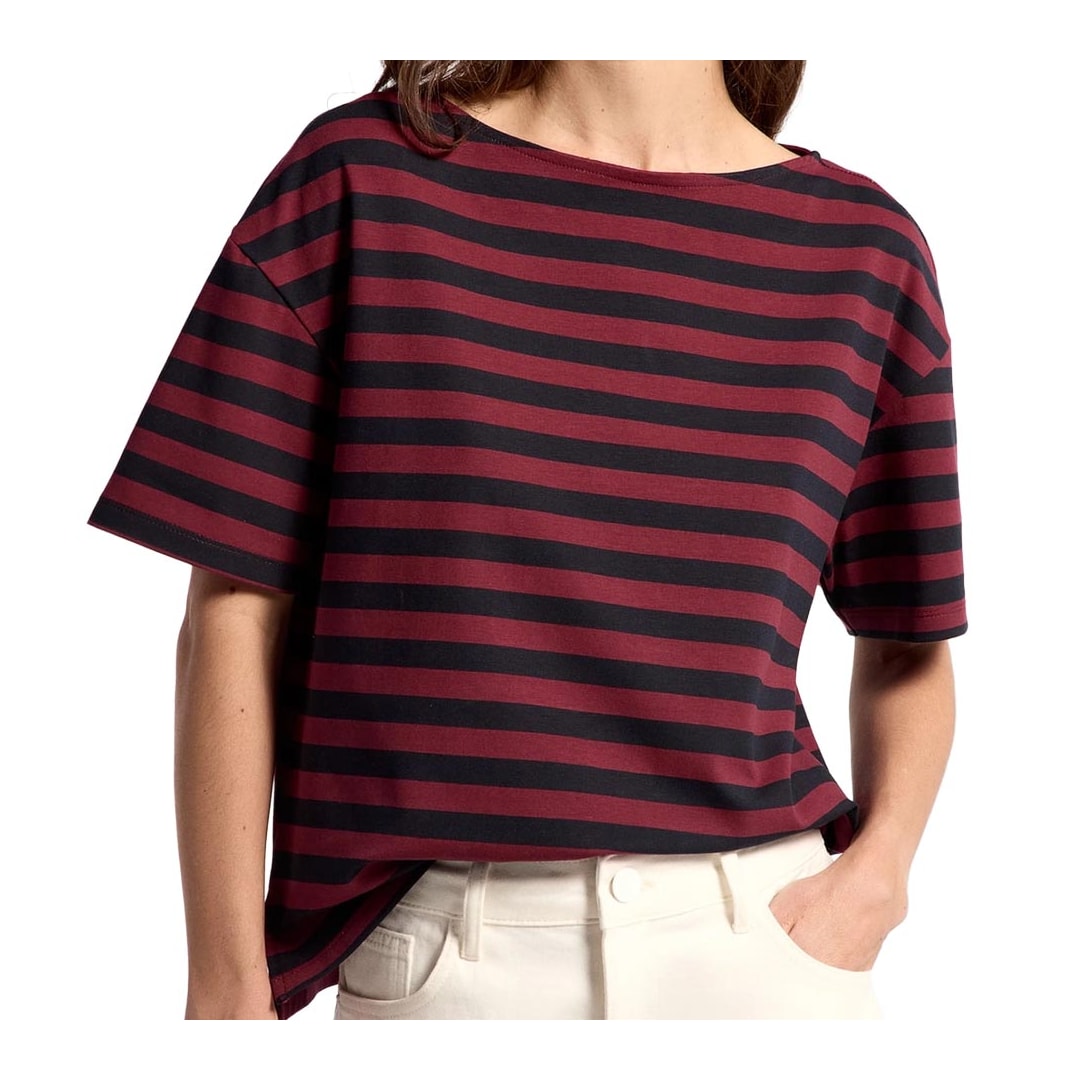 Blusa Hering De Malha Meia Manga 4H84 Marsala