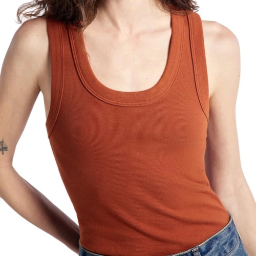 Blusa Hering De Malha Sem Manga 4Any Terra