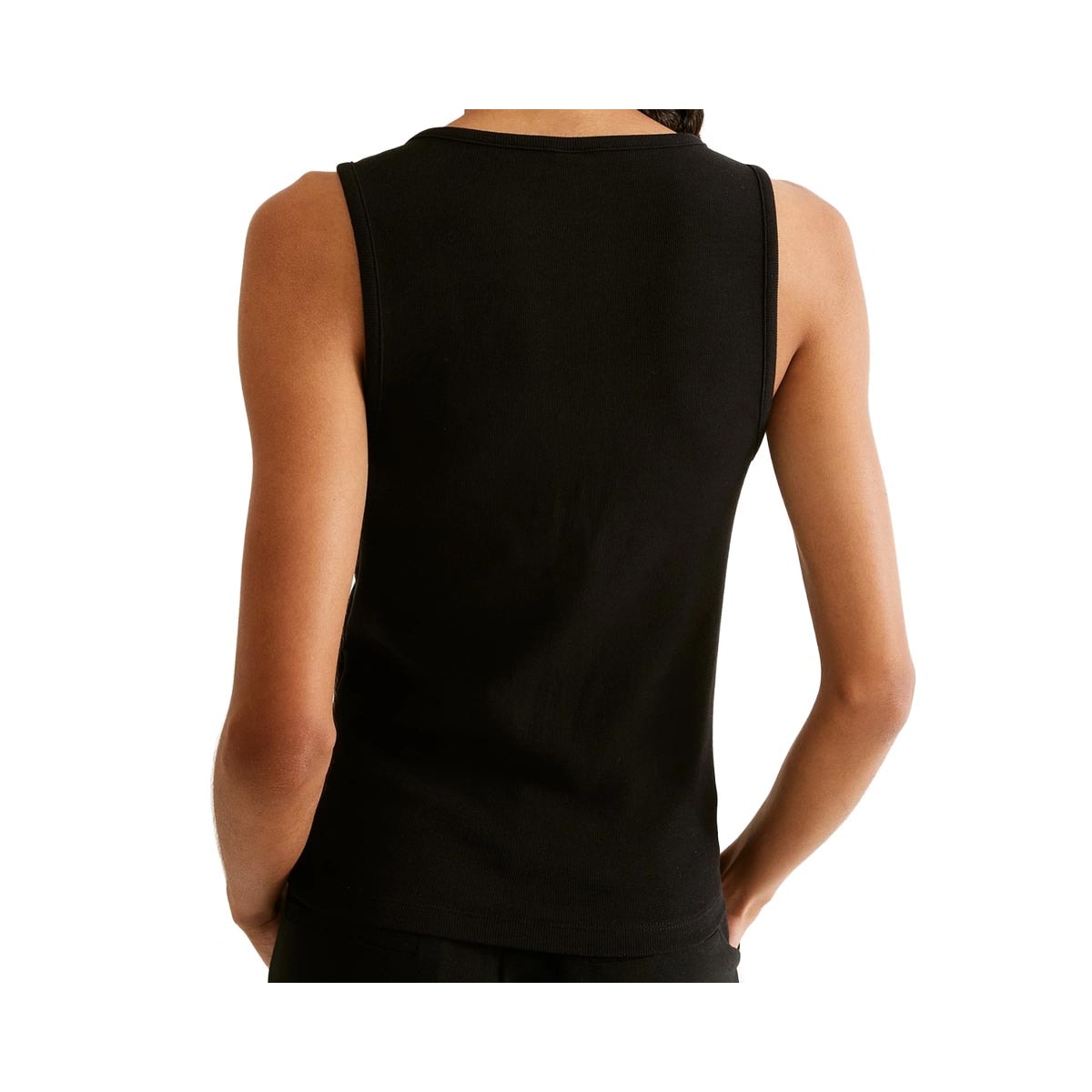Blusa Hering De Malha Sem Manga 4Aqq Preto Blusa Hering De Malha Sem Manga 4Aqq Preto