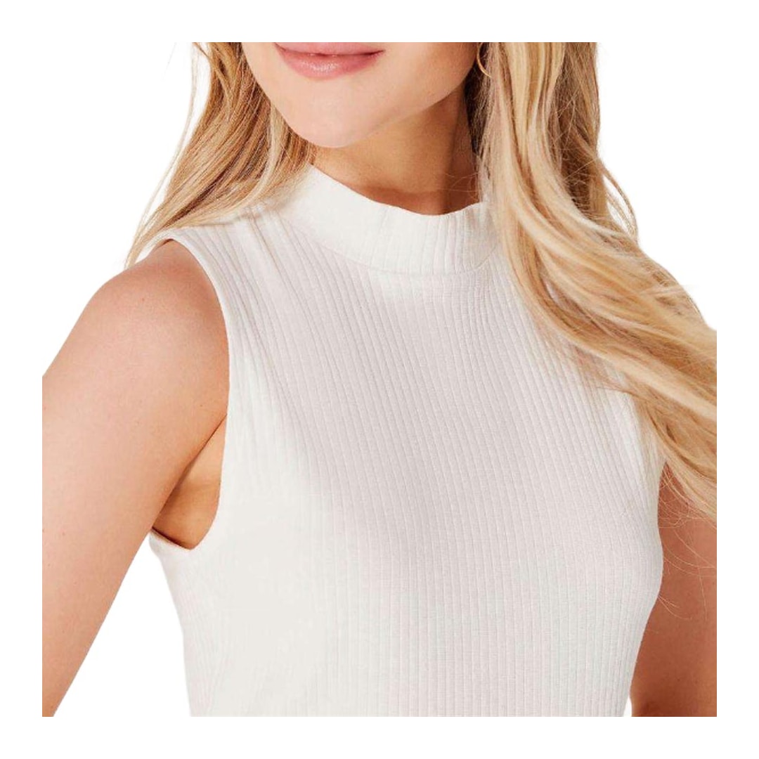 Blusa Hering De Malha Sem Manga 4Atc Branco Blusa Hering De Malha Sem Manga 4Atc Branco