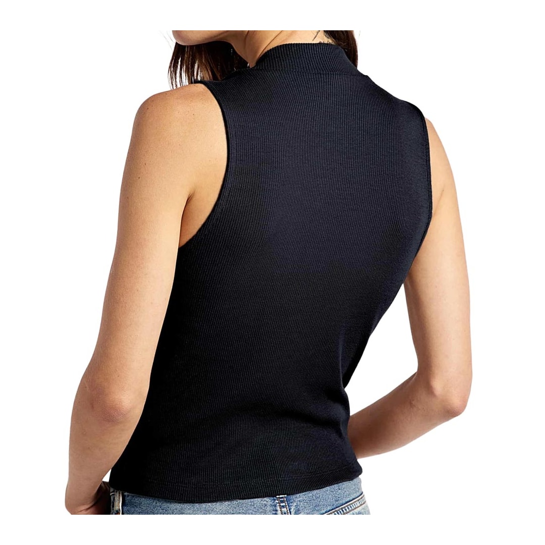 Blusa Hering De Malha Sem Manga 4ATC Preto Blusa Hering De Malha Sem Manga 4ATC Preto