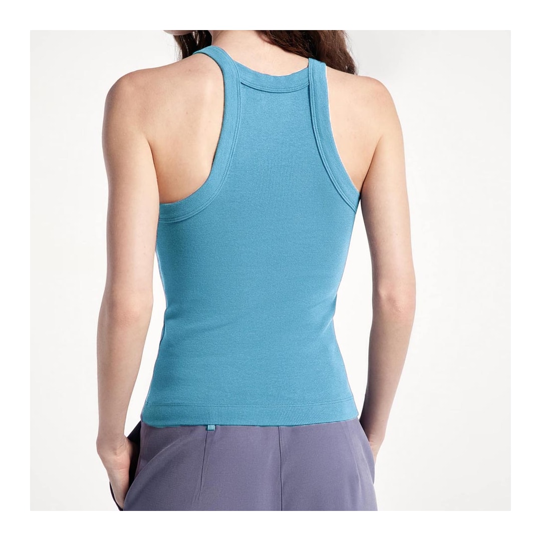 Blusa Hering De Malha Sem Manga Hng.508 Azul Claro