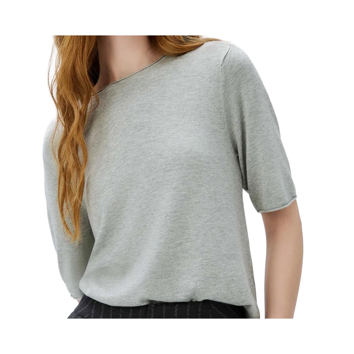 Blusa Hering Em Tricô Leve K6cl Gelo Blusa Hering Em Tricô Leve K6cl Gelo