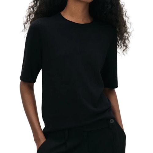 Blusa Hering Em Tricô Leve K6CL Preto