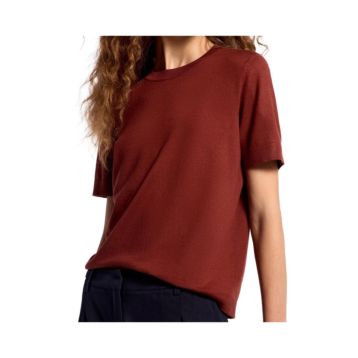 Blusa Hering Em Tricô Leve Meia Manga K5cv Terra Blusa Hering Em Tricô Leve Meia Manga K5cv Terra