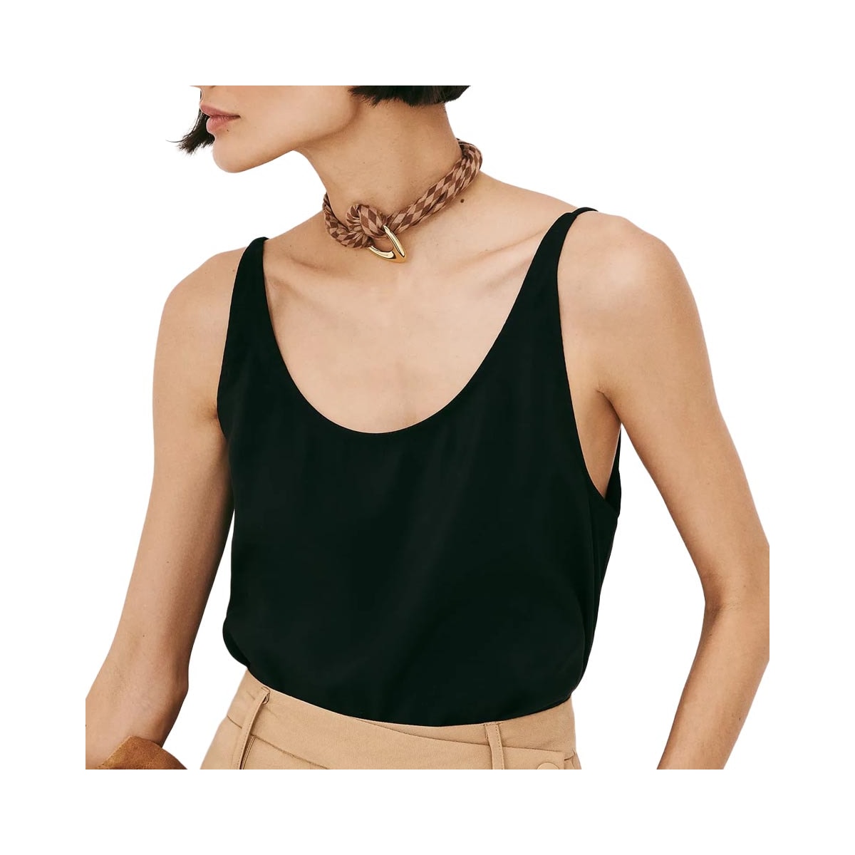 Blusa Hering Evasê Com Decote Versátil K6ez Preta Blusa Hering Evasê Com Decote Versátil K6ez Preta