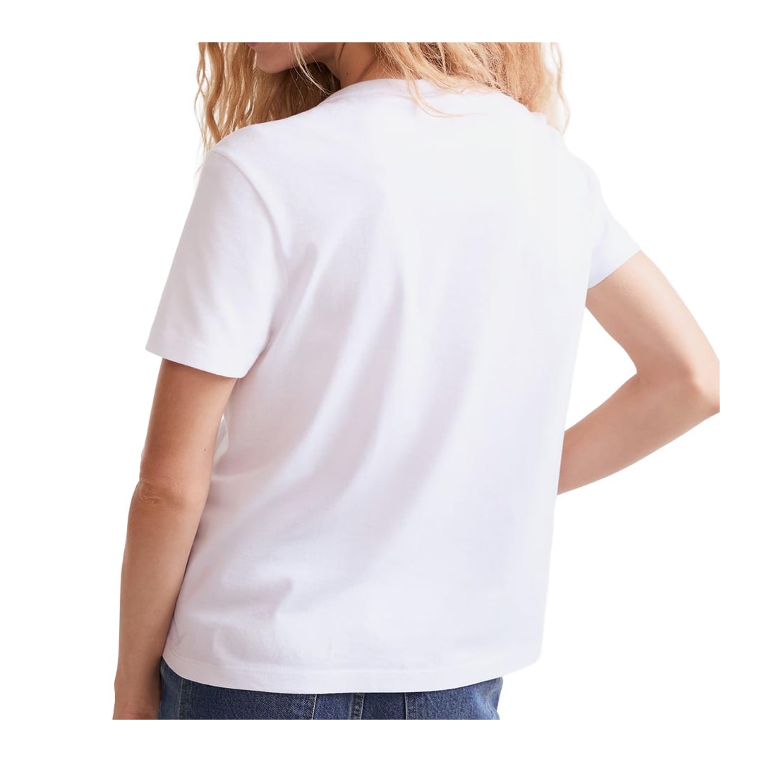 Blusa Hering Feminina Básica Brasil 4Hfp Branco