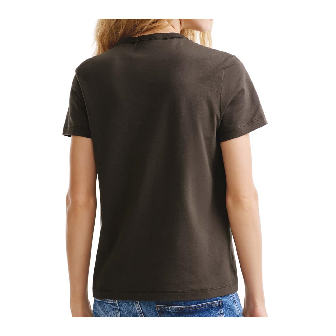 Blusa Hering Feminina Básica Brasil 4Hfp Marrom