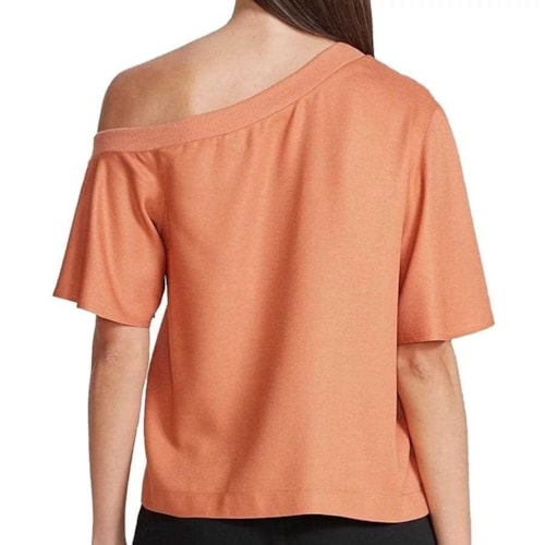 Blusa Hering Feminina Meia Manga Hf4f Caramelo