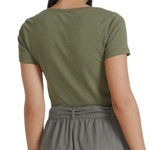 Blusa Hering Feminina Meia Manga N2tq Verde